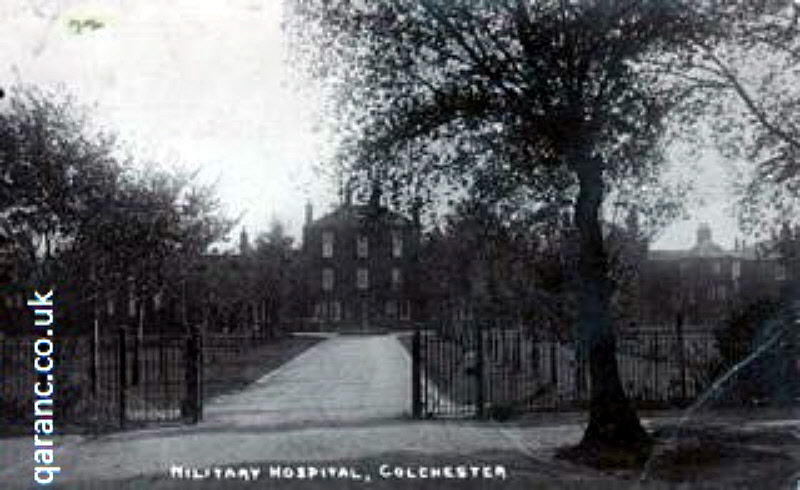 Colchester Military Hospital in WW1